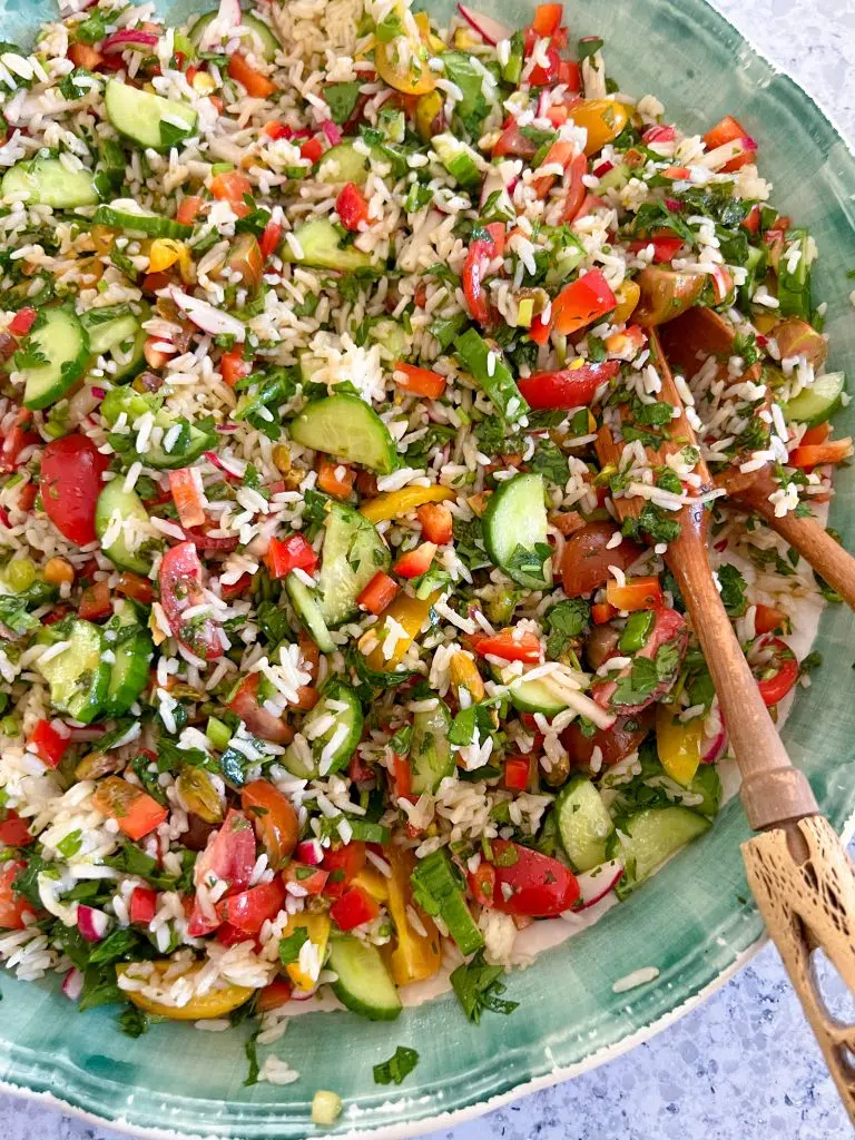 Atwater's - Our Summer Rice Salad. Made with Della Rice